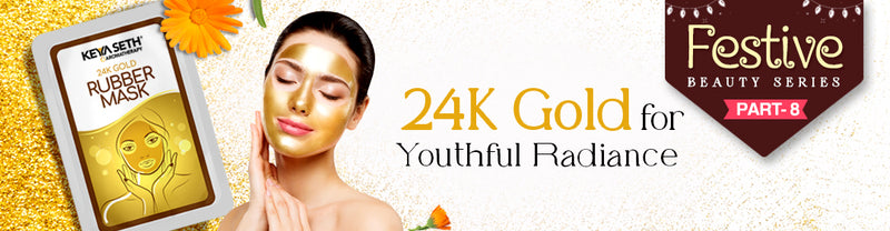 Look Youthful, Slow Down Ageing at Home with 24K Gold Mask