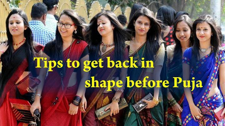 Get back in shape quickly before Puja - Keya Seth Aromatherapy