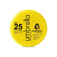 Umbrella Sunscreen Powder SPF 25 with PA+++ UV Protection, Sweat Resistant Formula, Micronized Zinc Oxide for Oily Skin