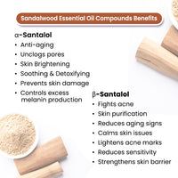 Sandalwood Body Oil - Anti-Ageing, Anti-Acne, Deep Moisturising For Glowing Skin; Non-Sticky, Quick-Absorbing - Keya Seth Aromatherapy