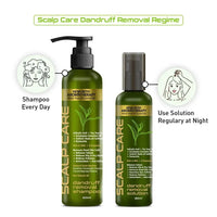 Scalp care Dandruff Removal Shampoo with Salicylic Acid, Tea Tree & Eucalyptus Oil –Reduces Dandruff & Flakes, Soothes Itchy scalp & Nourishes Hair