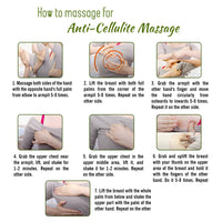 Slimming & Toning Breast Massage Oil - Anti-Cellulite, Tightens Loose Skin, Relaxing
