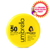 Umbrella Sunscreen Powder SPF 50 with PA+++ UV Protection, Sweat Resistant Formula, Micronized Zinc Oxide for Oily Skin - Keya Seth Aromatherapy
