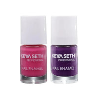 Soothing Pink + Grape Love Long Wear Nail Enamel Enriched with Vitamin E & Argan Oil, Nail Polish, Nail Care, Keya Seth Aromatherapy