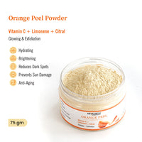 Tricolour Powder Face Pack Combo: Orange Peel, Kaolin & Moringa Powders for Skin Brightening, Oil Control, Detoxification For Fresh, Radiant-Looking Complexion