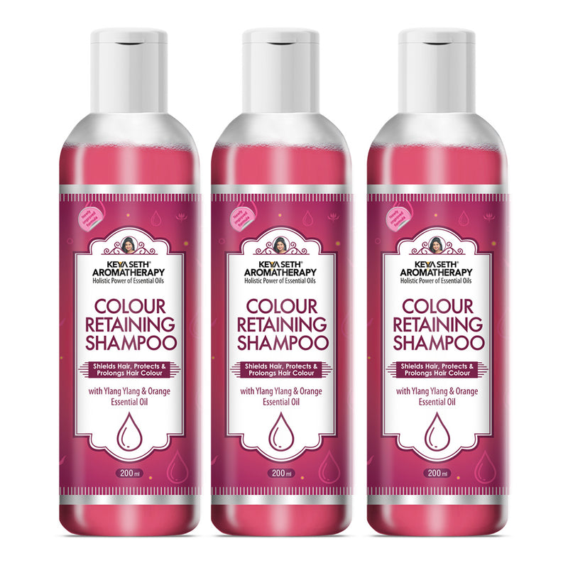 Shine & Silk Colour Retaining Shampoo - Keya Seth Aromatherapy