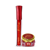 100% Natural Aromatic Liquid & Dust Red Sindoor 1Pcs Combo with Floral Pigments - Keya Seth Aromatherapy