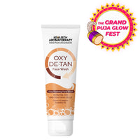 Oxy De Tan Clay Foaming Facewash Hydration & Moisturizing Infused with Clove & Camphor Oil, Removes Tan & Dead Skin Cells SLS & Paraben Free 100ml - Keya Seth Aromatherapy