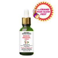 Rosehip + Bakuchiol Serum, Phyto Retinol + Omega Fatty Acids + Vitamin A, Anti-Ageing Wrinkles Fine Lines Brightening Scars, Hyaluronic Acid + B5 - Keya Seth Aromatherapy