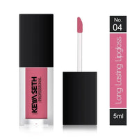 Pale Pink Shade Long Lasting Lipgloss  - 04 - Keya Seth Aromatherapy