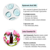 1% Hyaluronic Lotus Hydrating Serum Hybrid Mineral Sunscreen SPF 50 PA+++, Watery Emulsion,No White Cast, Water Resistant, Tinosorb M + Parsol TX - Keya Seth Aromatherapy