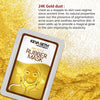 24K Gold Rubber Facial Mask for Brightening & Whitening Enriched with Aloe Vera & Chamomile Extract