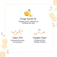 Orange Hydrating Toner, Vitamin C Enriched, Brightening, Rejuvenating, Refreshing, Soothing & Detox for All Skin Types, Orange Essential Oil, Toner, Keya Seth Aromatherapy