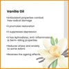 Spicy Vanilla After Bath Body Oil Light, Non-Sticky & Quick Absorbing, Stimulates Mind, Anti Inflammatory, Warming Action & Revitalize Skin - Keya Seth Aromatherapy