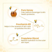 Honey Gel, Light Moisturizer with Pro Vitamin B5, Pure Honey & Honey Conditioner, Deep Conditioning, Dry & Sensitive Skin - Keya Seth Aromatherapy