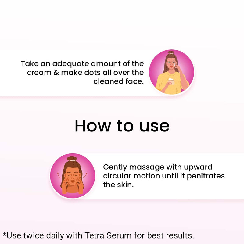 Tetra Skin Whitening Cream, Alpha Arbutin, Niacinamide, Vitamin C, Daisy Extract & Neroli for Radiant Glow & Luminous Complexion, Age Spots & Melasma, Fairness Treatment, Keya Seth Aromatherapy