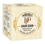 Lip Sugar Scrub with Shea Butter, Rose oil & Honey Gentle Exfoliation Hydration for Dark & Chapped Lips & Restore Natural colour for Men & Women 11ml