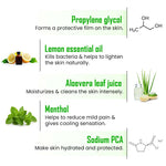 Fresh Look Aloe Vera Face Wash, with Lemon Essential Oil, Mild Hydrating, Moisturizing, Foaming, All Skin Types
