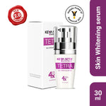 Tetra Skin Whitening Serum with RonaCare VTA, Niacinamide & Alpha Arbutin- Rejuvenates Skin Complexion, Quick Absorbing, Radiant Glow, Fairness Treatment, Keya Seth Aromatherapy