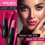 Deep Pink Shade Glossy Lipstick - 01