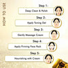 Envie Gold Facial Kit- White & Bright, Instant Radiance Shine & Youthful Glow for Women All Skin Types - Keya Seth Aromatherapy