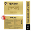 Envie Gold Facial Kit- White & Bright, Instant Radiance Shine & Youthful Glow for Women All Skin Types - Keya Seth Aromatherapy