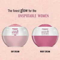 "Fair & Bright" Day & Night Cream Combo - Skin Brightening, Whitening, Nourishing ,Overnight Repair Fairness Moisturizer Enriched with Essential Oil. - Keya Seth Aromatherapy