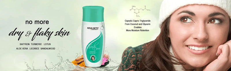 Fresh Dew Daily Face Moisturizer Quick Absorbing Non-Sticky, Flawless Skin Lotion for Dry Skin