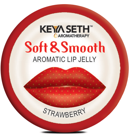 Lip jelly Strawberry I  Enriched with carrot seed oil, jojoba oil, almond oil, wheat germ oil, and coco butter