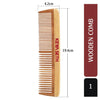 Neem Wooden Comb Wide Tooth for Hair Growth for Men & Women