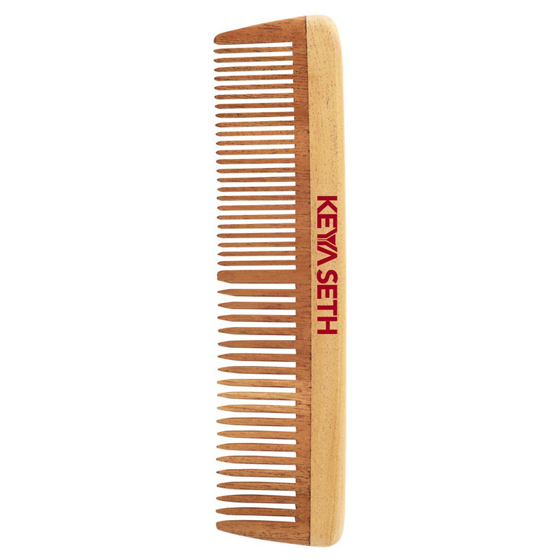 Neem Wooden Comb Wide Tooth for Hair Growth for Men & Women