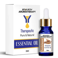 Sandalwood Essential Oil, Therapeutic Pure & Natural, Mysore Sandal, Antiseptic, Ageing Skin, Relaxing 10ml  - Keya Seth Aromatherapy