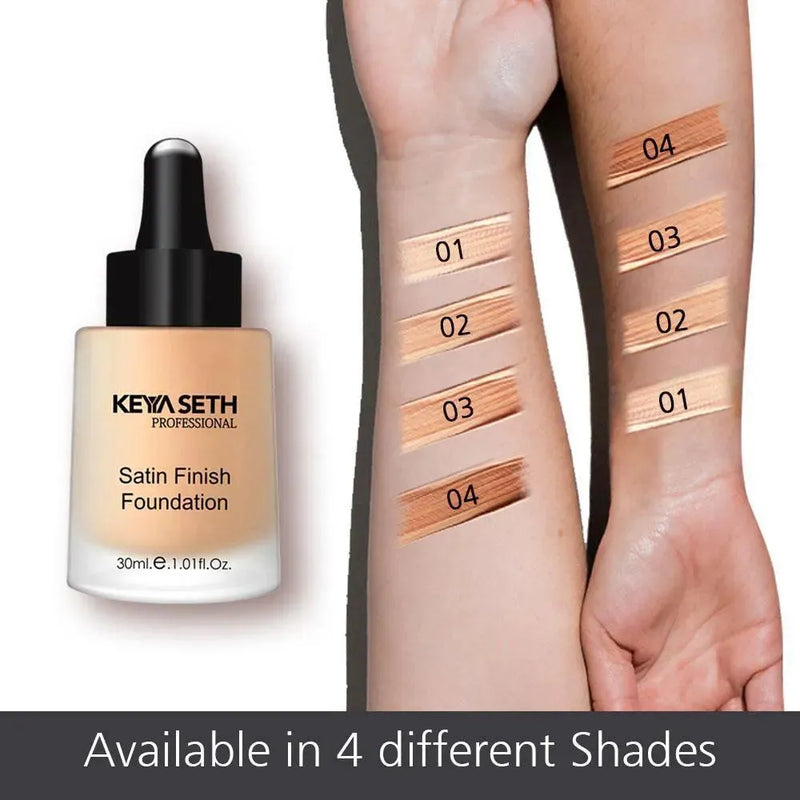 Satin Finish Foundation- Shade 01 - Keya Seth Aromatherapy