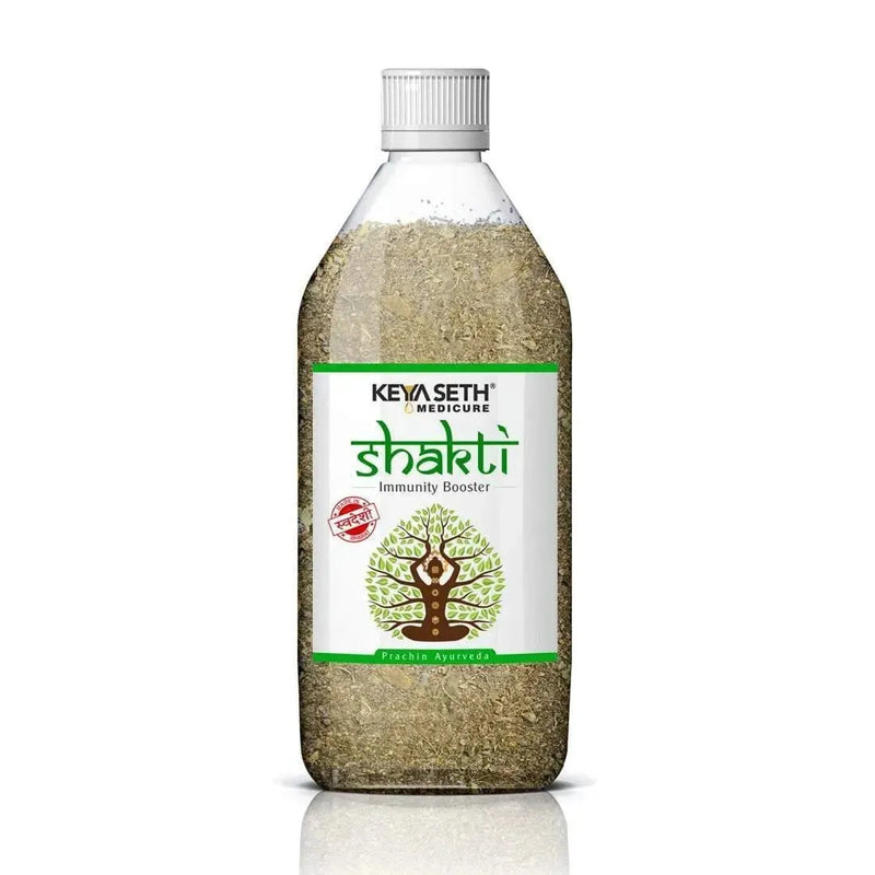 Shakti - Ayush Kadha Powder for Immunity Enriched with 18 Ayurvedic Herbs & Tea-Immunity Boosters for Adults & Kids - Instant Relief from Cold & Cough