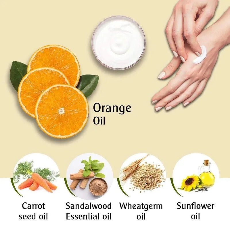 Skin Defence Orange Face & Body Moist Enriched with Orange, Carrot Seed & Wheatgerm